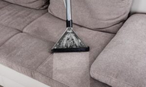 body image 1 woman cleaning sofa with vacuum cleaner picture id854410184